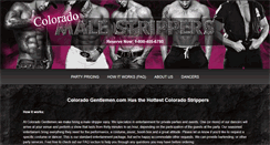 Desktop Screenshot of coloradogentlemen.com