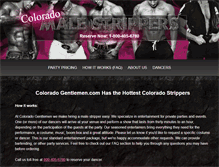 Tablet Screenshot of coloradogentlemen.com